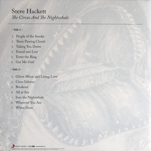 Steve Hackett The Circus And The Nightwhale Cd Box Menart